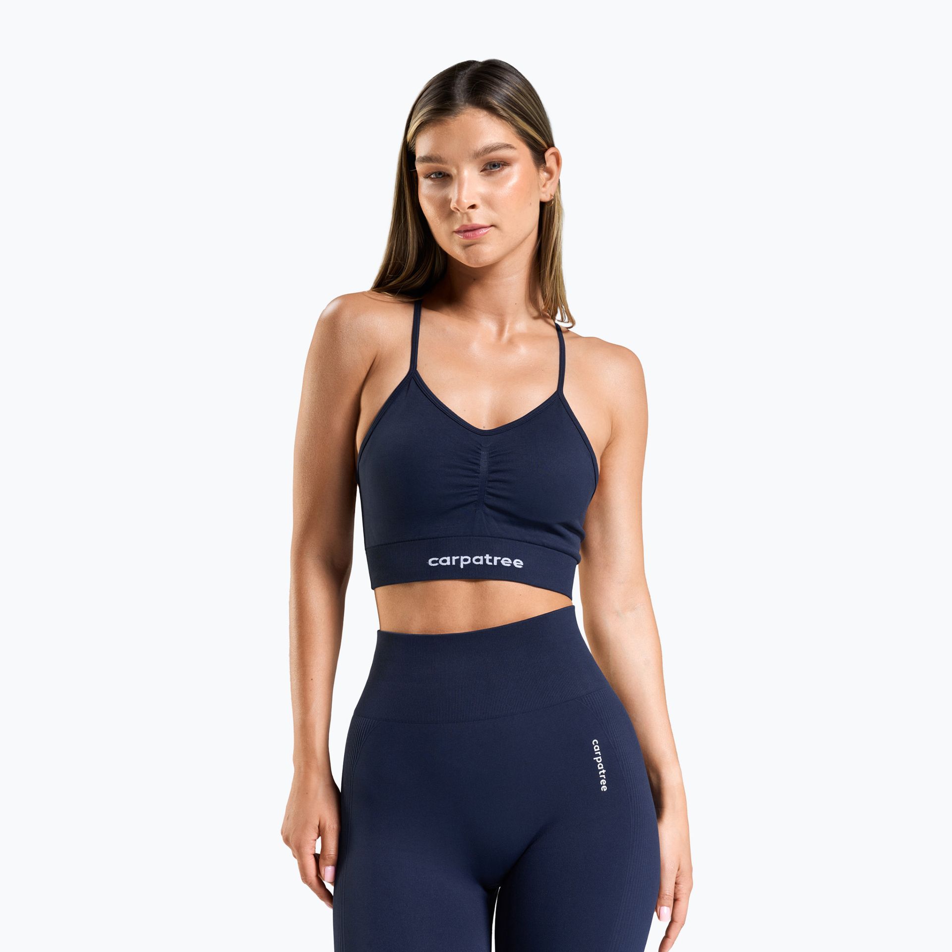 Biustonosz treningowy Carpatree Allure Seamless midnight blue WYSYŁKA W 24H 30 DNI NA ZWROT