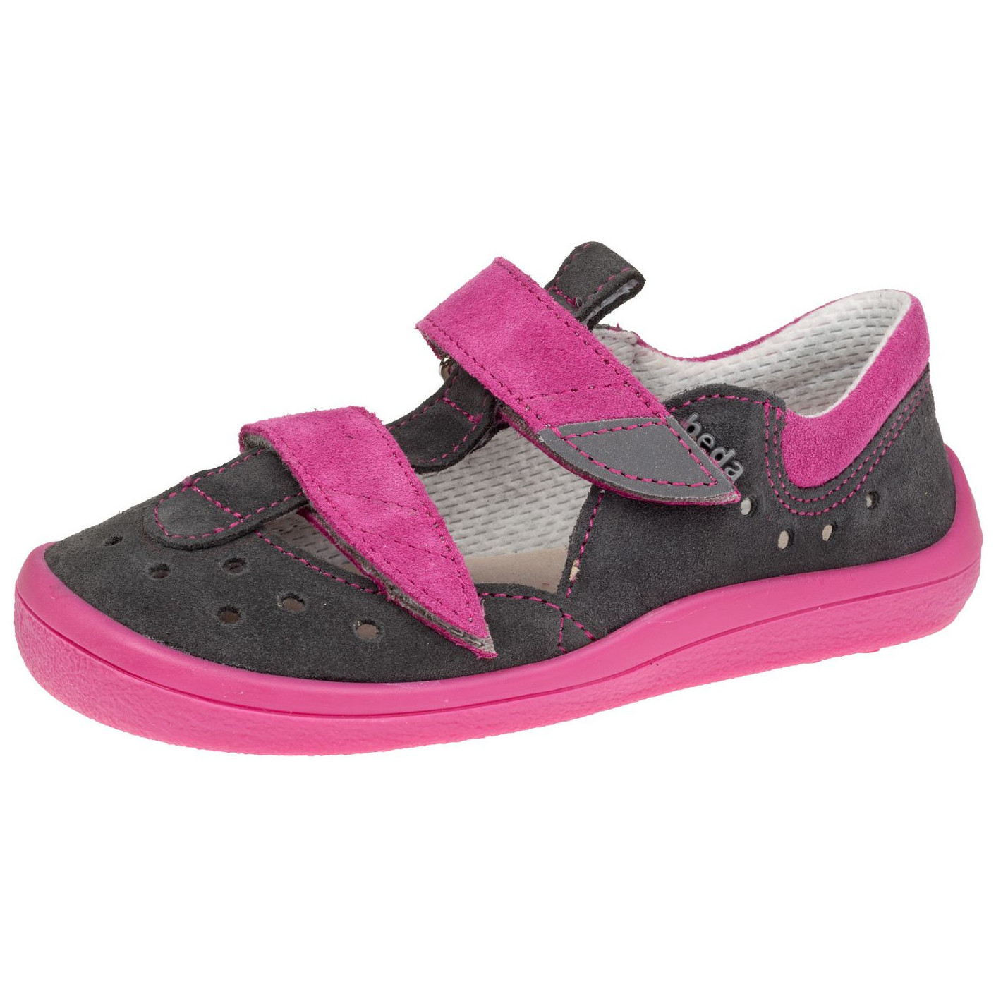 Buty dziecięce Beda Isabel Grey Pink Rozmiar butów (UE): 31 / Kolor: szary/różówy