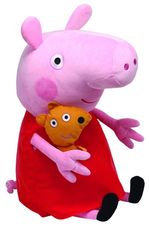 Beanie Babies Peppa Pig - Peppa 38cm - Świnka Peppa