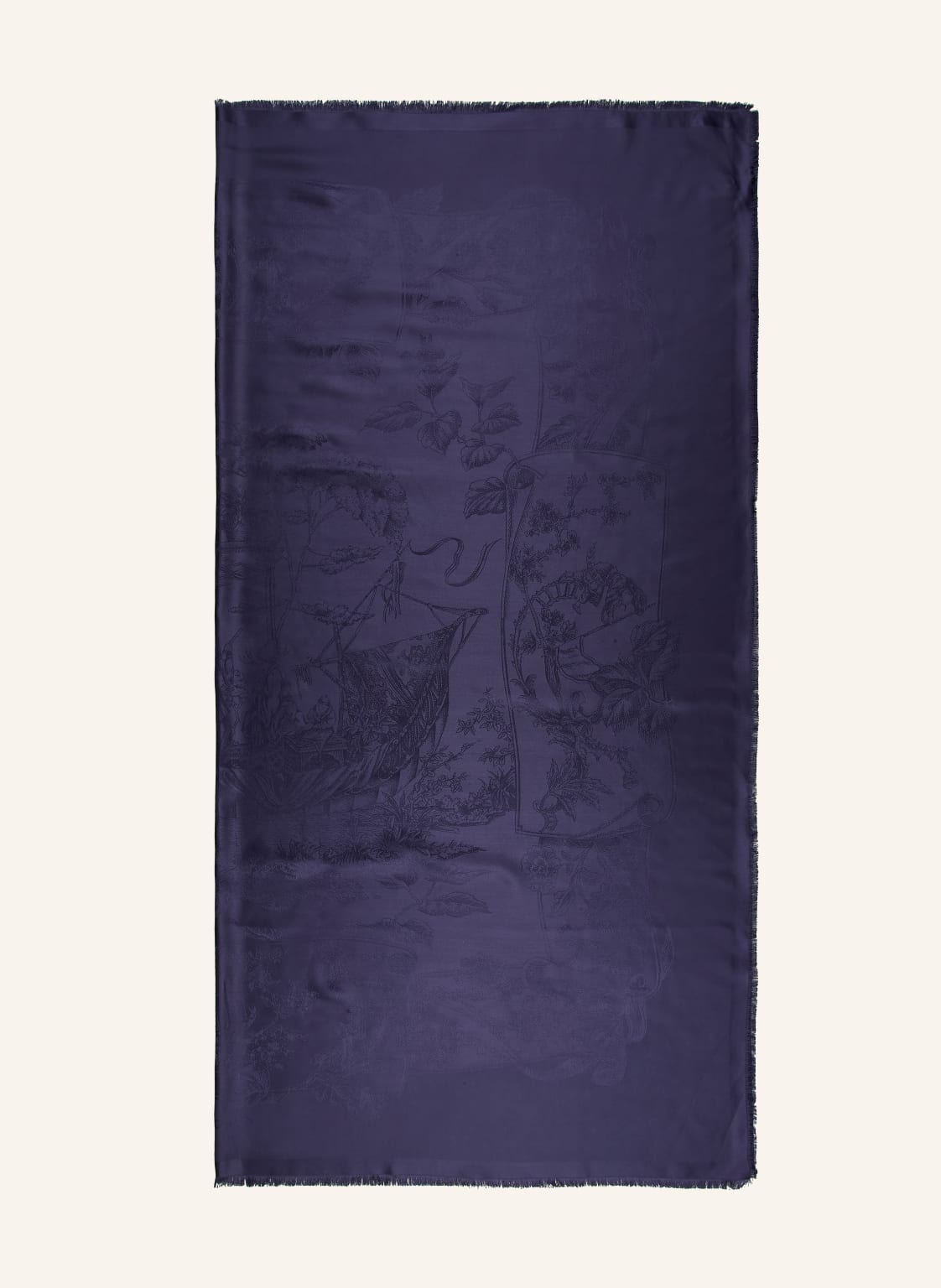Ferragamo Szalik Jedwabny blau