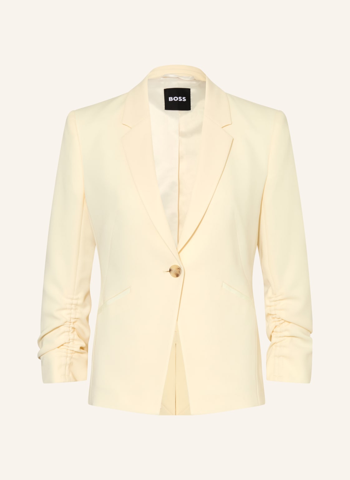Boss Marynarka Jia Z Rękawami 3/4 beige