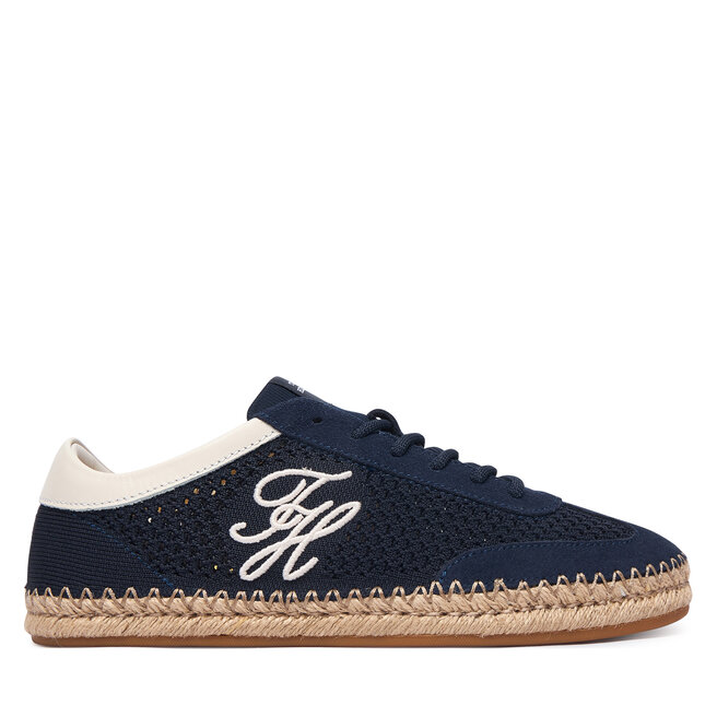 Espadryle Tommy Hilfiger Th Heritage Rope Sneaker FW0FW09406 Granatowy