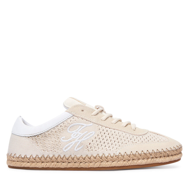 Espadryle Tommy Hilfiger Th Heritage Rope Sneaker FW0FW09406 Beżowy