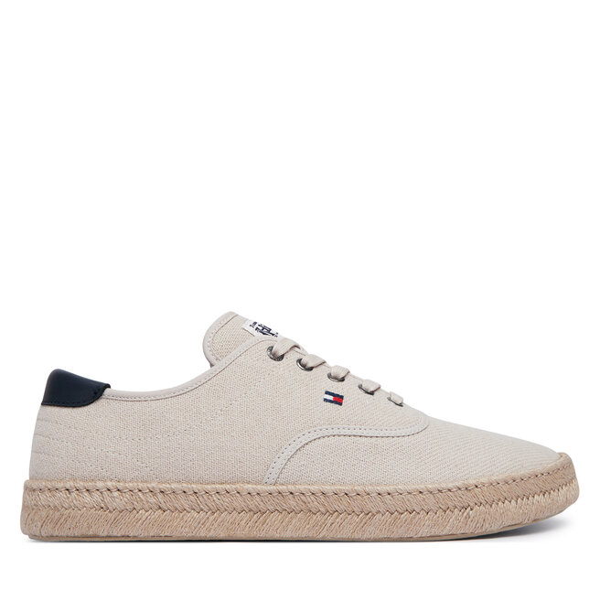 Espadryle Tommy Hilfiger Th Hi Vulc Core Jutte Canvas FM0FM05872 Szary