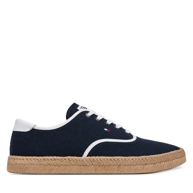 Espadryle Tommy Hilfiger Th Hi Vulc Core Jutte Canvas FM0FM05872 Granatowy