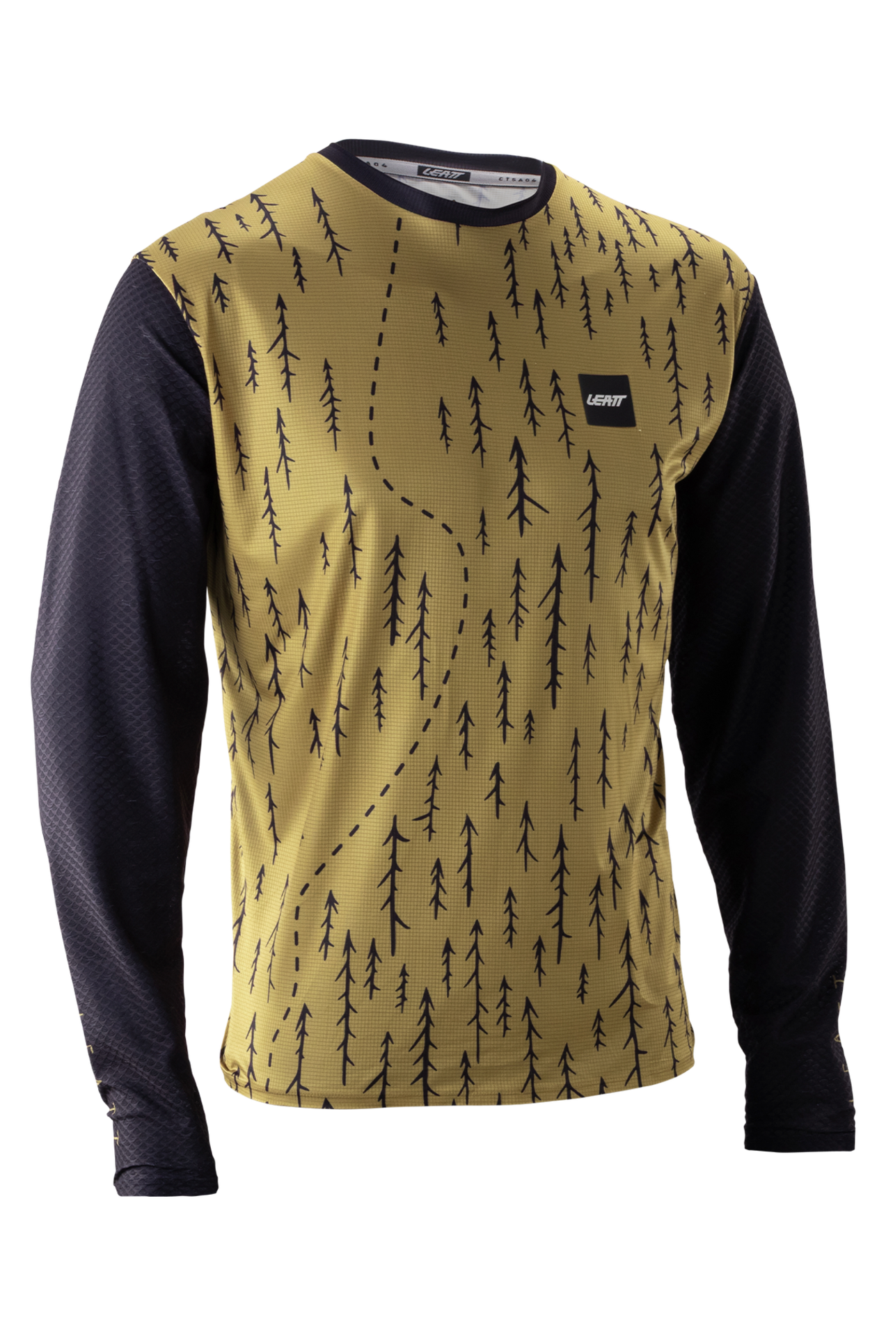 Bluza Rowerowa MTB Leatt MTB Trail 3.0 Z Długim Rękawem Szlakowy BrązowyXL