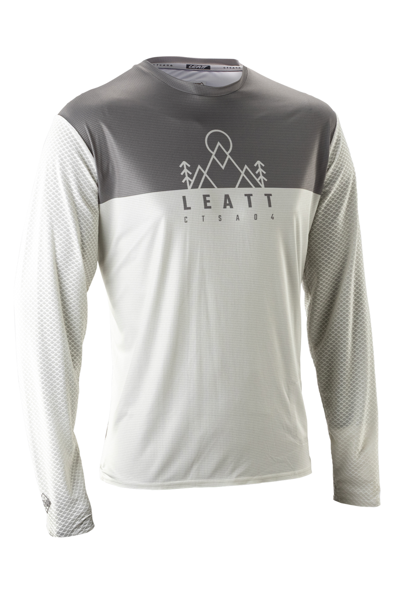 Bluza Rowerowa MTB Leatt MTB Trail 3.0 Z Długim Rękawem Kremowy BiałyM