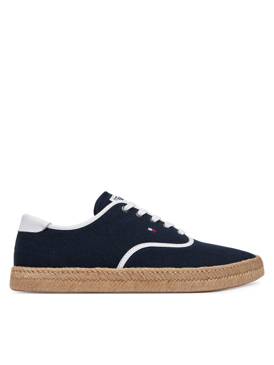 Tommy Hilfiger Espadryle Th Hi Vulc Core Jutte Canvas FM0FM05872 Granatowy