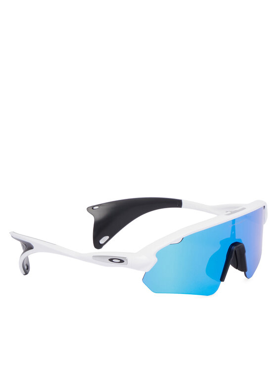 Oakley Okulary przeciwsłoneczne Stunt Devil A 0OO9525 95250237 Biały