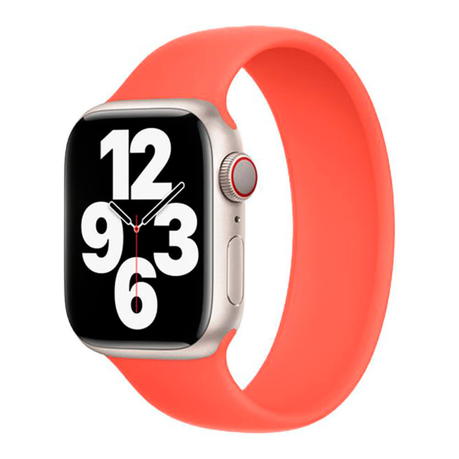 APPLE PASEK APPLE WATCH SOLO LOOP 42/44/45MM ROZMIAR 10 NECTARINE OTWARTE OPAKOWANIE