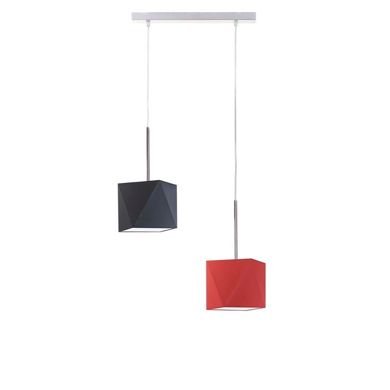Lampa wisząca zwis żyrandol sufitowa z abażurami diament BELARUS Z2