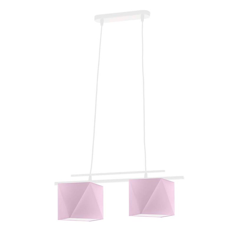 Lampa wisząca zwis żyrandol sufitowa z abażurami diament BARCELONA Z2