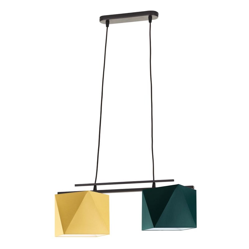 Lampa wisząca zwis żyrandol sufitowa z abażurami diament BARCELONA Z2