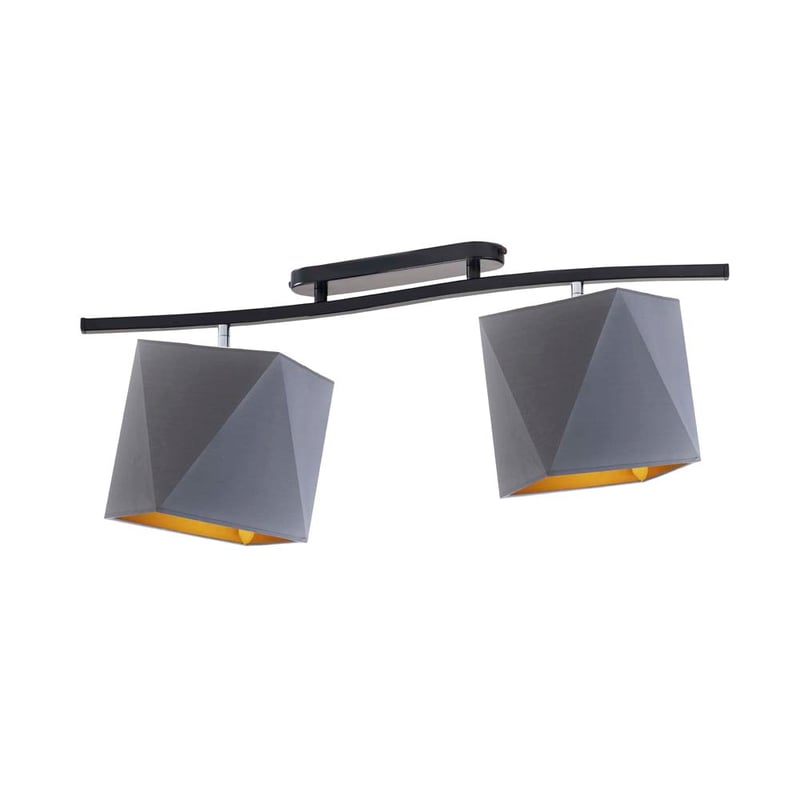 Lampa żyrandol plafon sufitowy z abażurami diament MICHELLE FALA P2