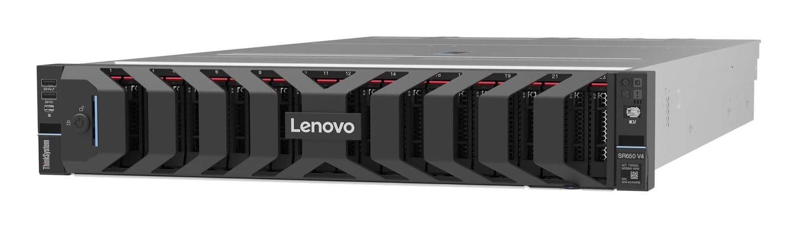 7DGD1008EA NEW - LENOVO ISG ThinkSystem SR650 V4 Intel Xeon 6515P 16C 2.3GHz 150W 1x32GB 2Rx8 960GBx2 SATA