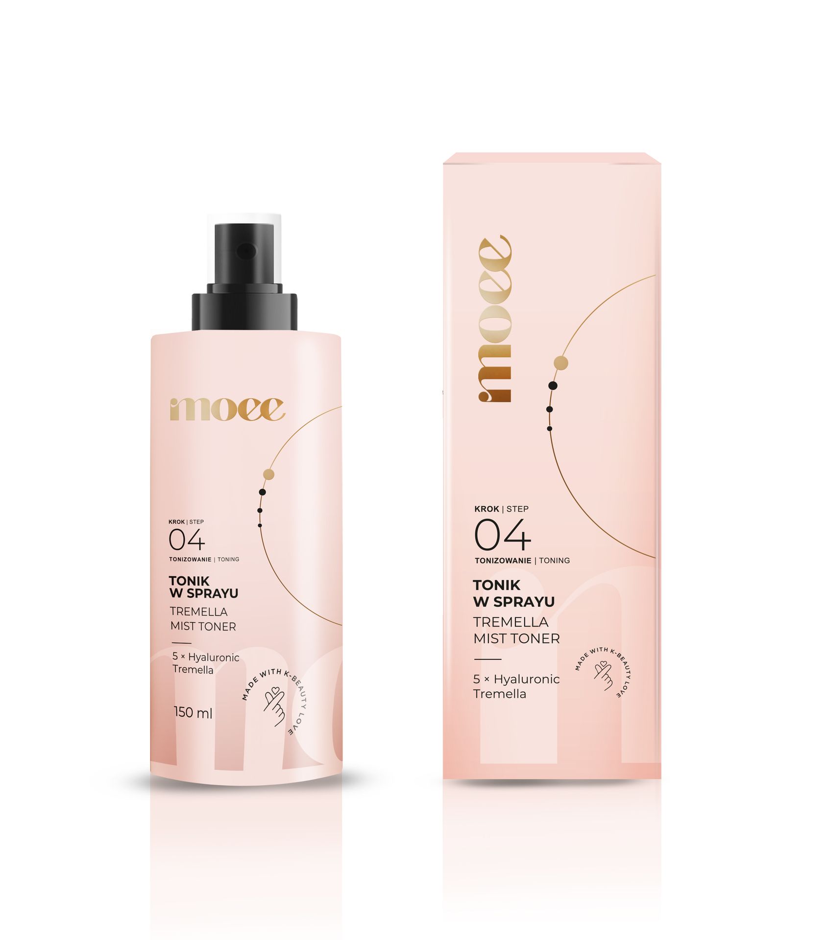 Moee Tremella Mist Toner Lekki Tonik w Sprayu 150ml