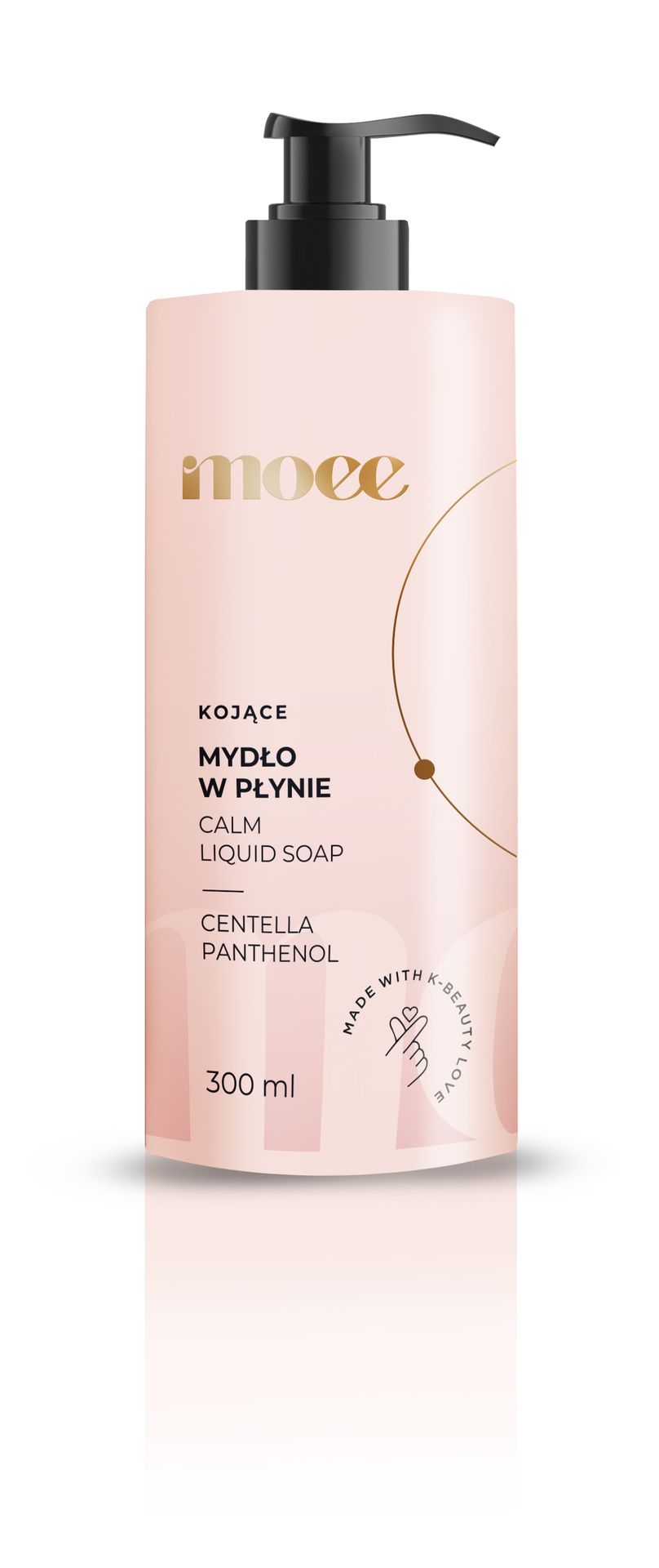 Moee Kojące Mydło w Płynie z Ekstraktem z Wąkroty Azjatyckiej i Pantenolem 300ml