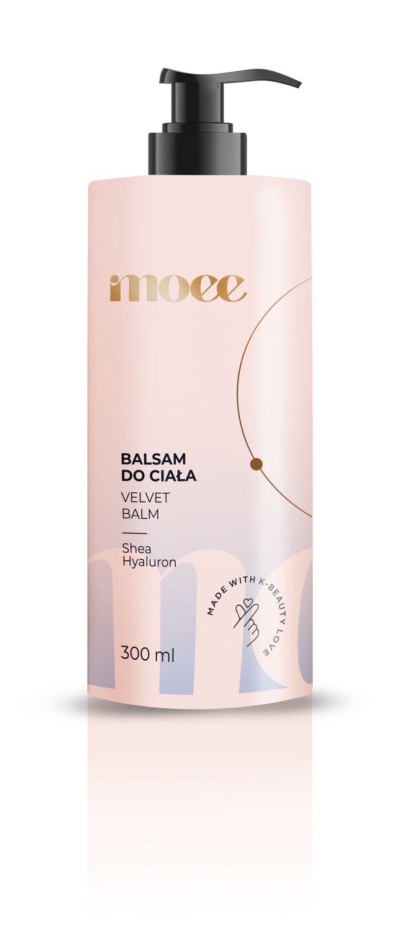Moee Velvet Balm Bogaty Balsam do Ciała z Masłem Shea i Kwasem Hialuronowym 300ml