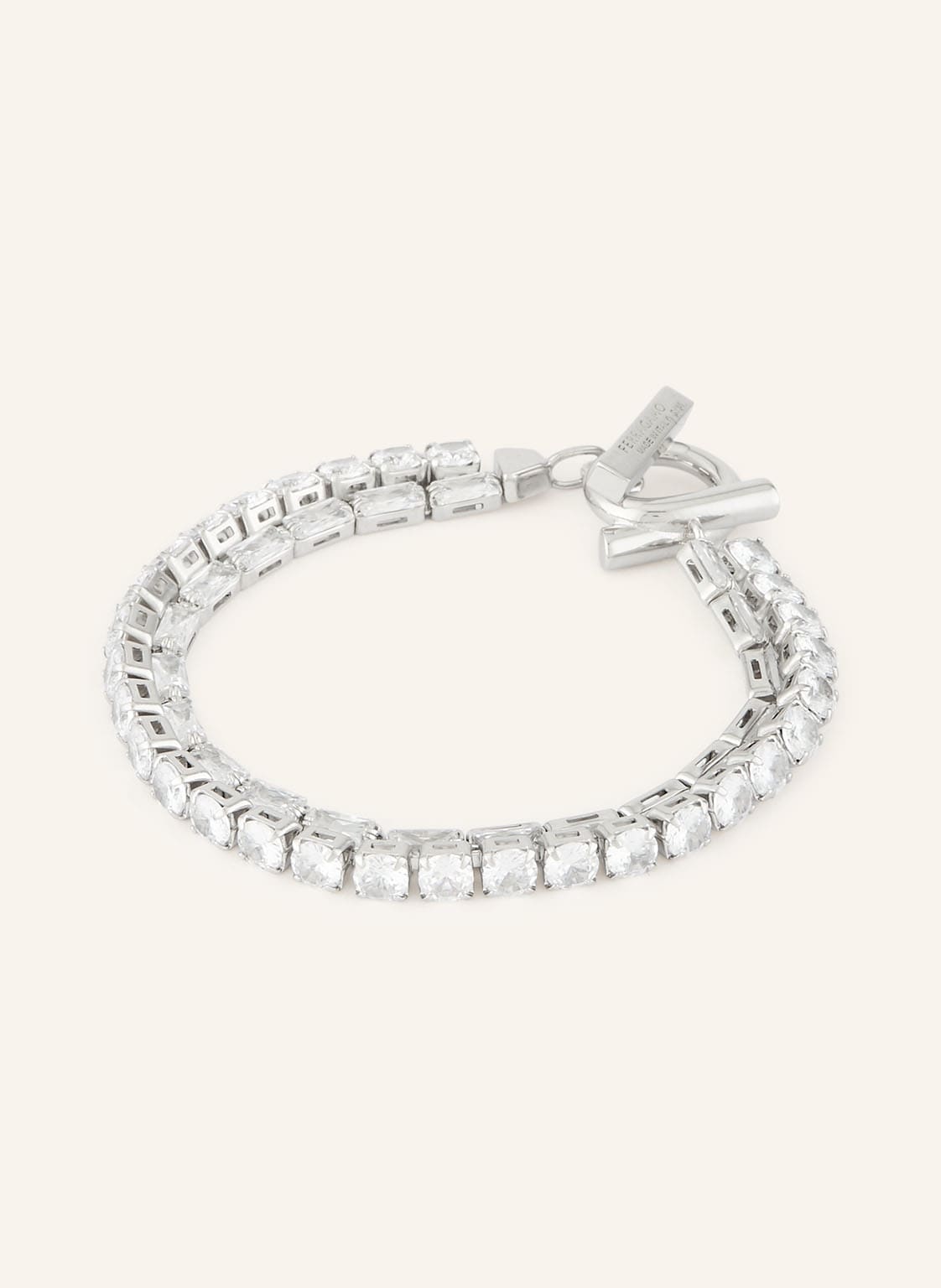 Ferragamo Bransoletka Gancio Evo silber