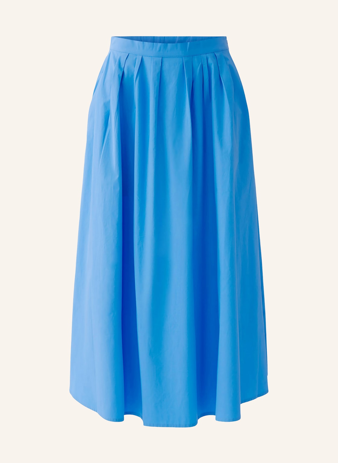 Oui Spódnica Plisowana blau