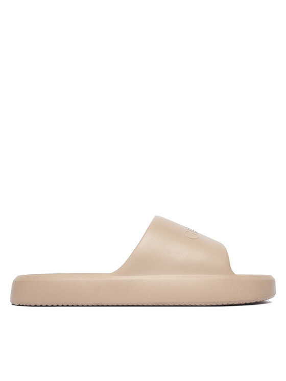 Guess Klapki F6GZ04 BB00F Beżowy