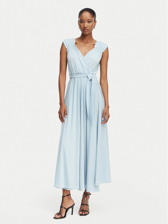 Marella Sukienka koktajlowa Rollio 2615621062 Błękitny Regular Fit
