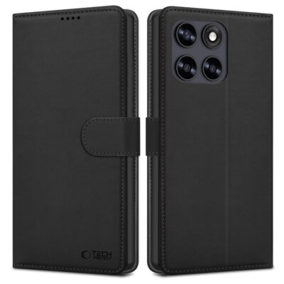 Etui TECH-PROTECT Wallet do Motorola Moto G67/G77 Czarny