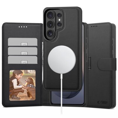 Etui TECH-PROTECT Wallet MagSafe do Samsung Galaxy S26 Ultra Czarny