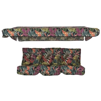 Poduszki na huśtawkę PATIO Parma / Milano G052-23IB 175 x 54 x 8 cm z daszkiem