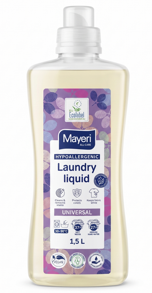 Mayeri Hipoalergiczny płyn do prania uniwersalny 1,5 l