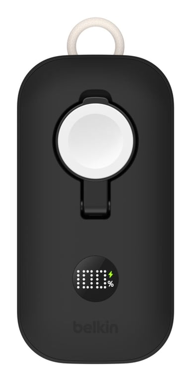 Belkin BPD012HQBK bank mocy 10000 mAh Bezprzewodowe ładowanie Czarny