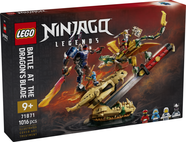 LEGO 71871 Ninjago Bitwa o smocze ostrze