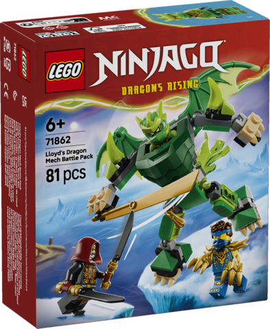 LEGO Ninjago Smoczy Mech Lloyda zestaw bitewny 71862