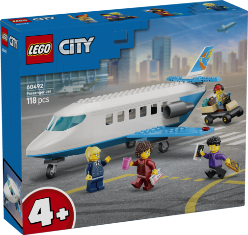 LEGO City Samolot pasażerski 60492