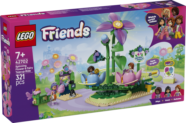 LEGO Friends Wróżkowa Karuzela z kwiatami 42702