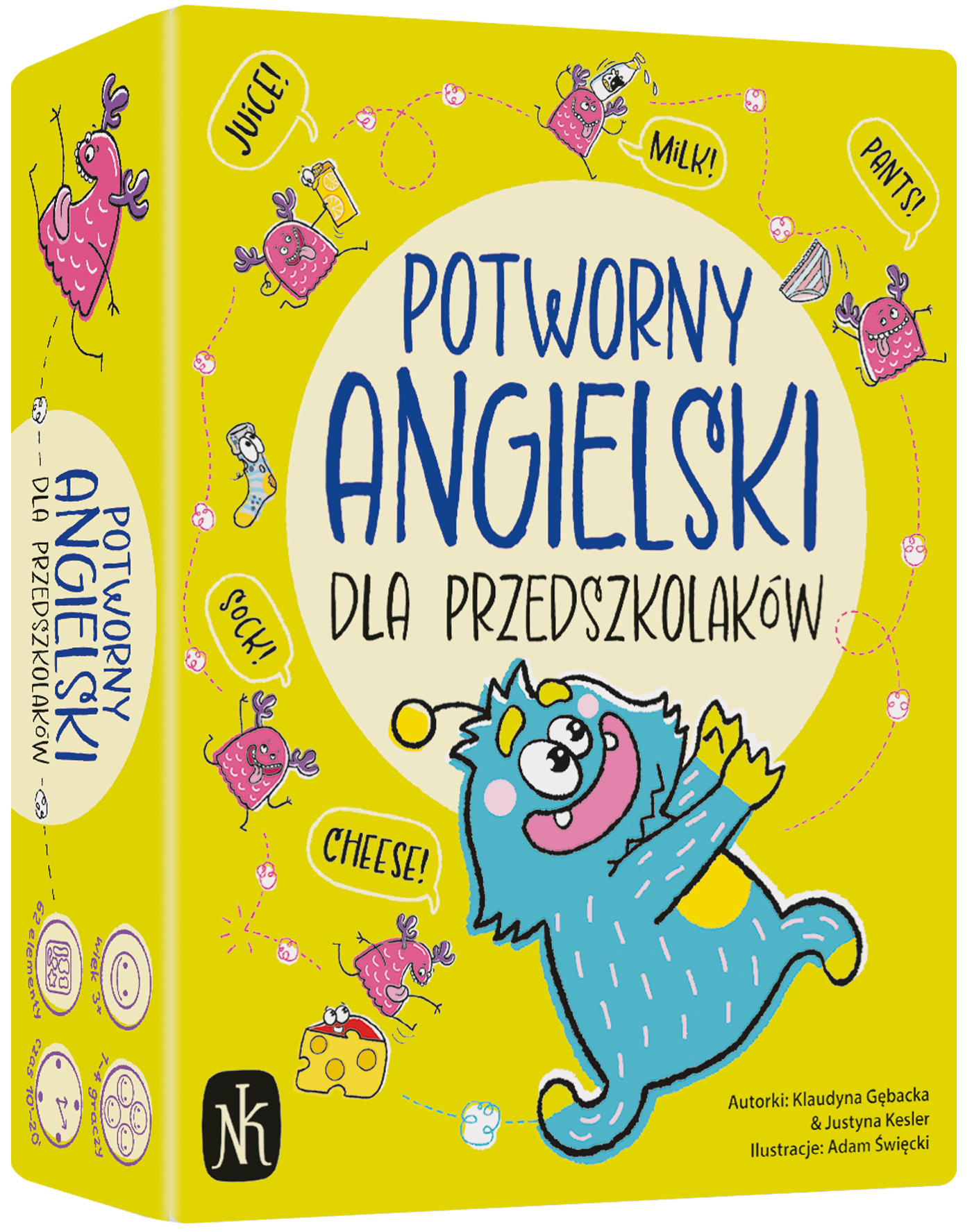 Gra Potworny Angielski dla przedszkolaków