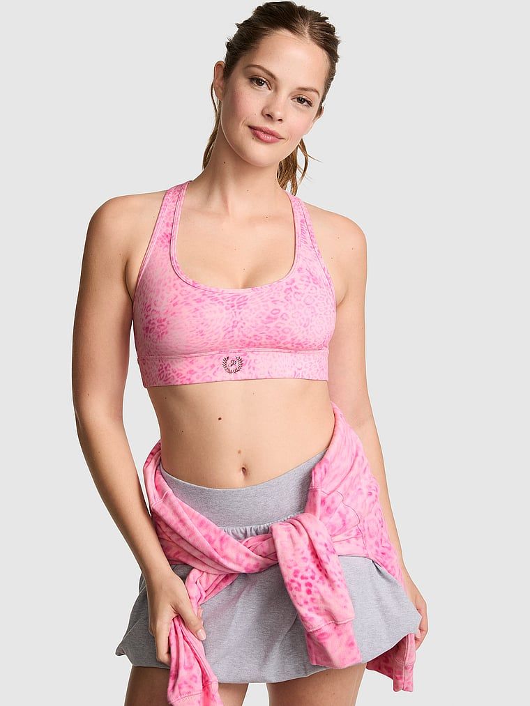 Biustonosz sportowy PINK Relay typu racerback