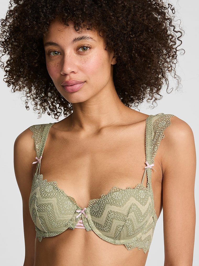 Biustonosz push-up balconette PINK Wink