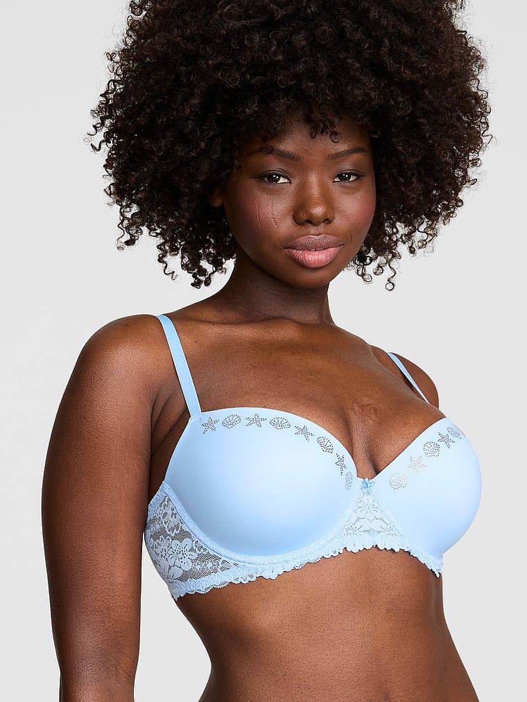 Biustonosz push-up balkonetka PINK Wink