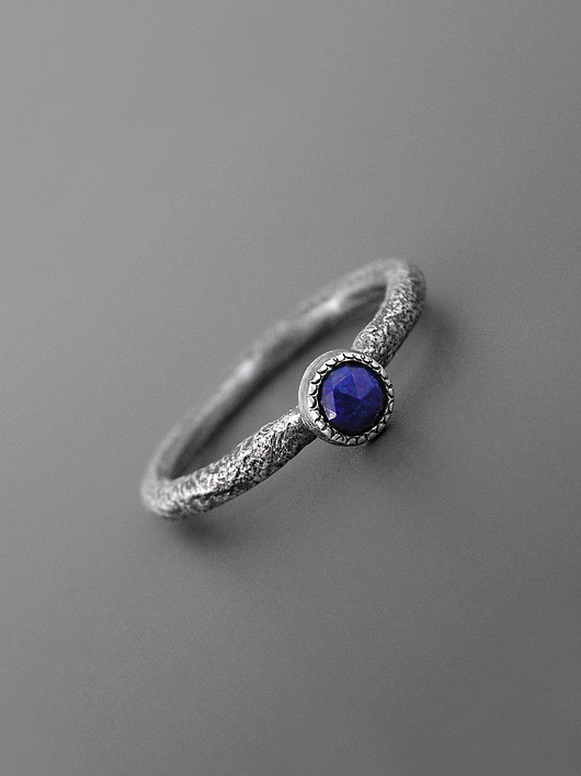 Pierścionek Lapis Lazuli - srebro 925