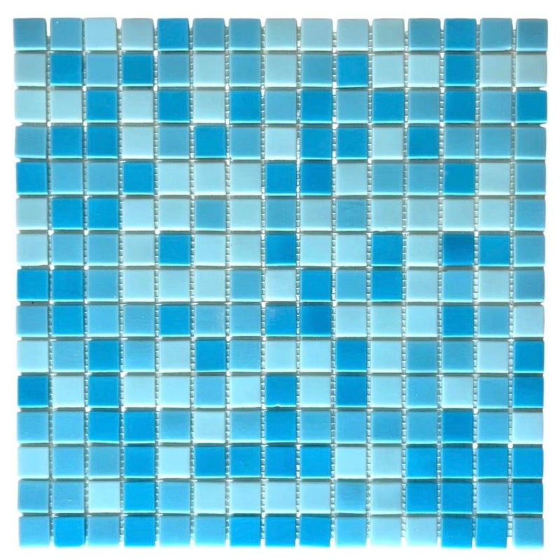 Mozaika Szklana Niebieska 32,5x32,5 cm