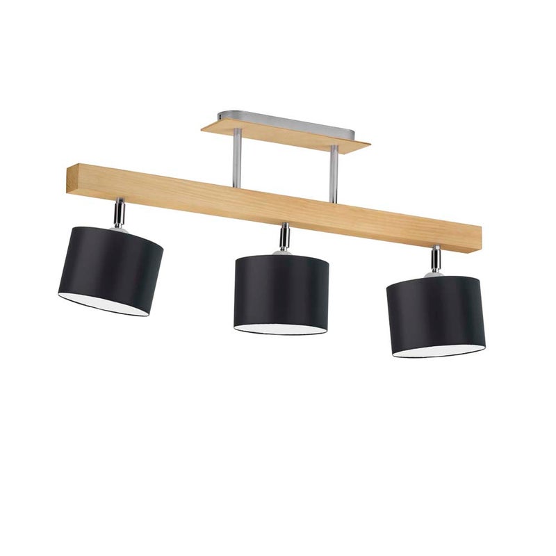 Lampa żyrandol plafon sufitowy z abażurami walec BONITA P3