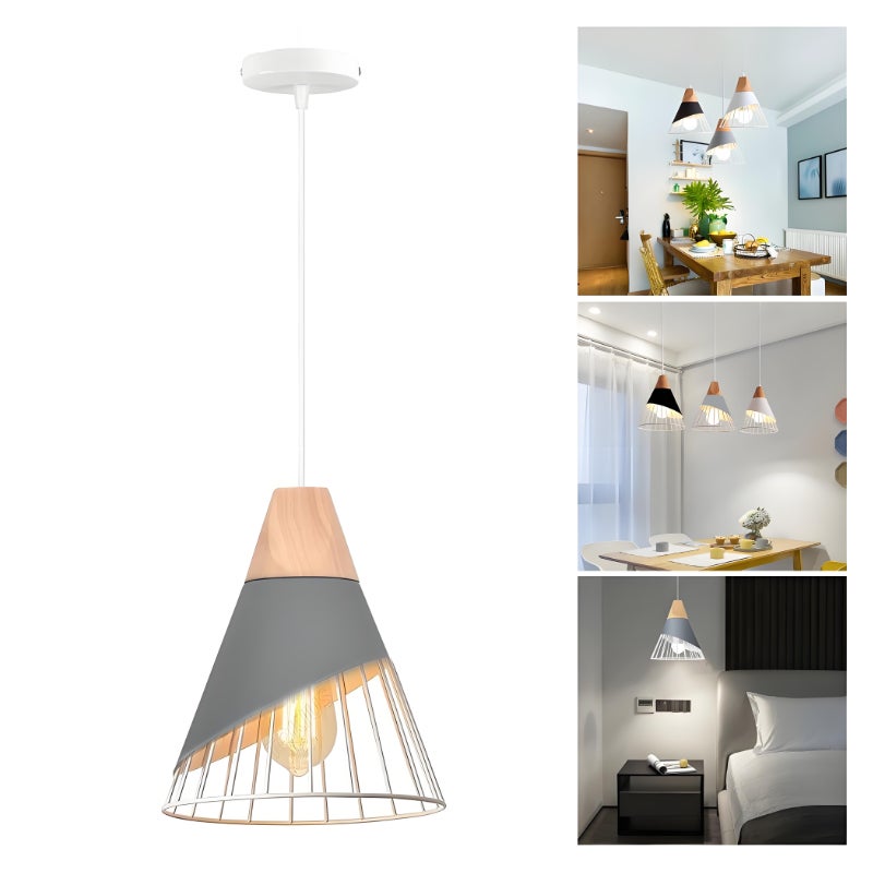 Zawieszenie vintage, metalowa lampa wisząca w stylu industrialnym, nowoczesny żyrandol, lampa wisząca do jadalni, kawiarni, restauracji, kuchni