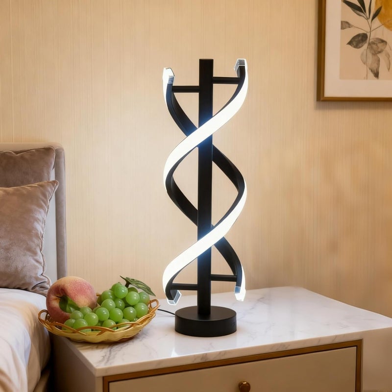 Lampka biurkowa LED, lampka nocna, ściemniacz trójkolorowy, kreatywna lampka nocna, dekoracyjna lampka stołowa, USB