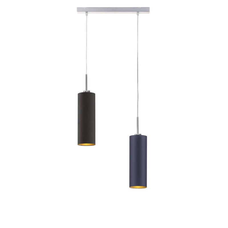 Lampa wisząca zwis żyrandol sufitowa z abażurem tuba BELL Z2