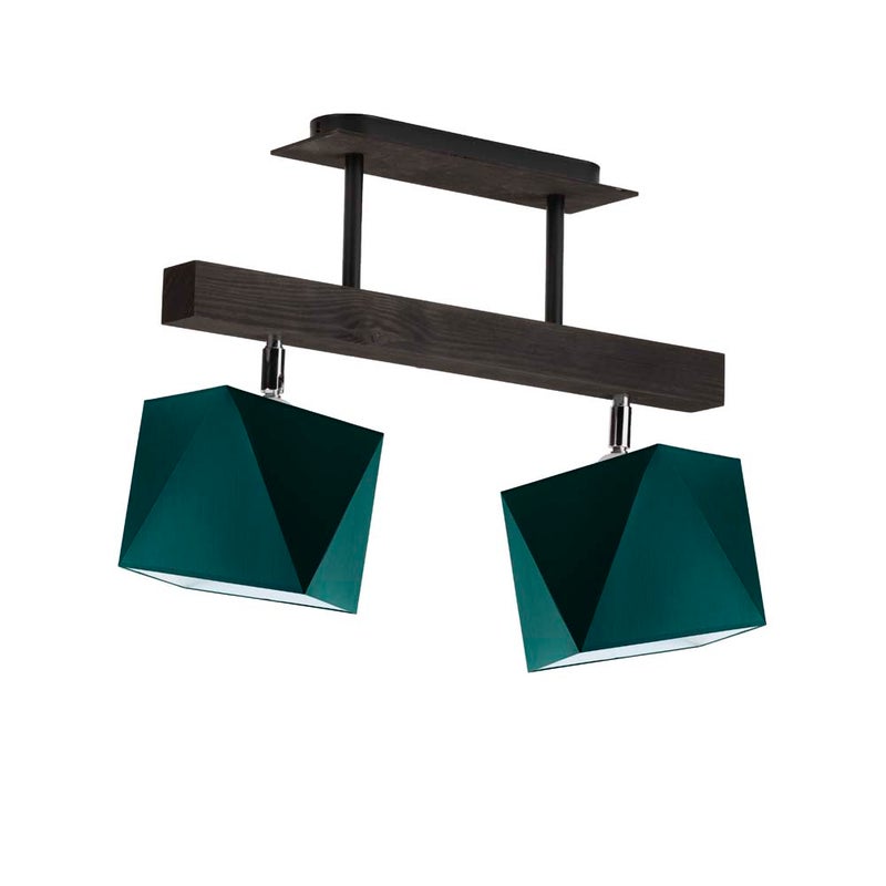 Lampa żyrandol plafon sufitowy z abażurami diament FORMA P2