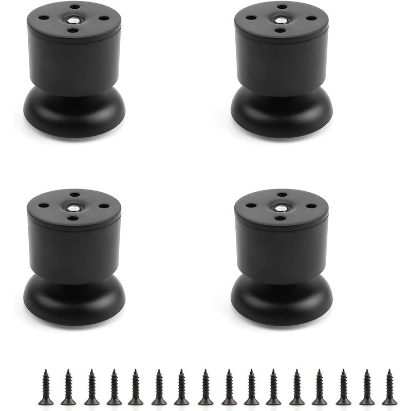 Regulowana nóżka meblowa, 4 sztuki Regulowana nóżka stołowa, Regulowana wysokość, 1-15 mm Metalowa nóżka stołowa, Pogrubiona podstawa, Nóżki meblowe d