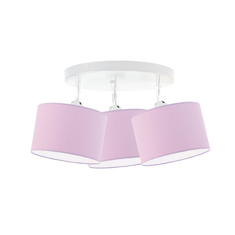 Lampa żyrandol plafon sufitowa z abażurami walec JAZZ P3