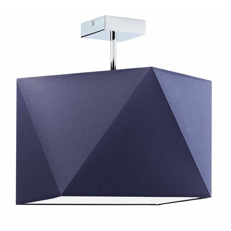 Lampa żyrandol plafon sufitowa z abażurem diament BURNE P15