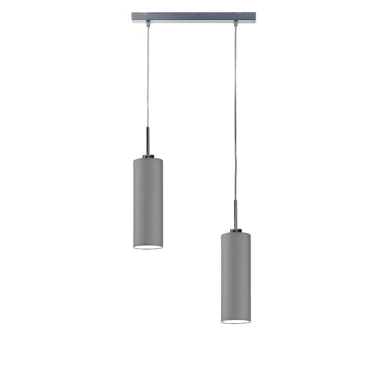 Lampa wisząca zwis żyrandol sufitowa z abażurem tuba BELL Z2